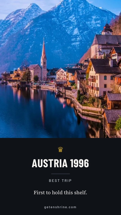 Enshrine card: Austria 1996, Best Trip.